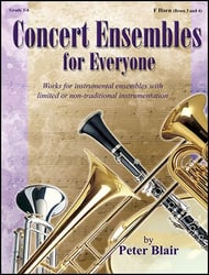 Concert Ensembles for Everyone F Horn band method book cover